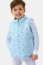 Roller Rabbit Blue Kids Pop Stars Kiana Puffer Vest