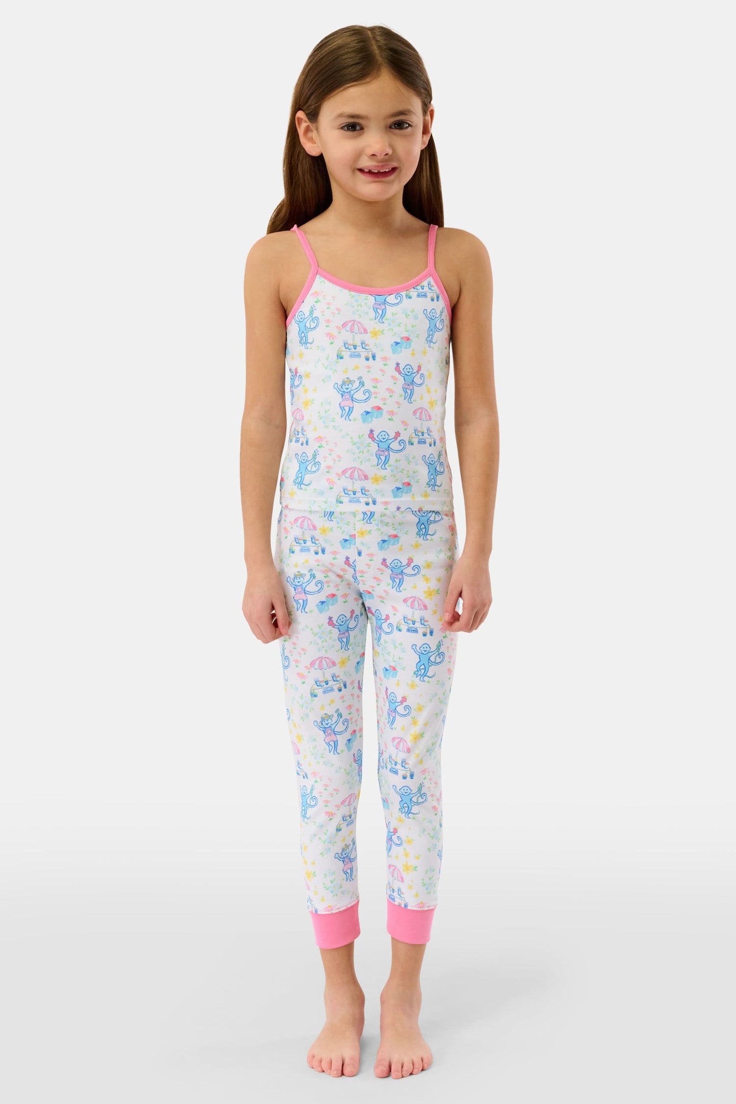 Roller Rabbit Green Kids May Flowers Noa Set