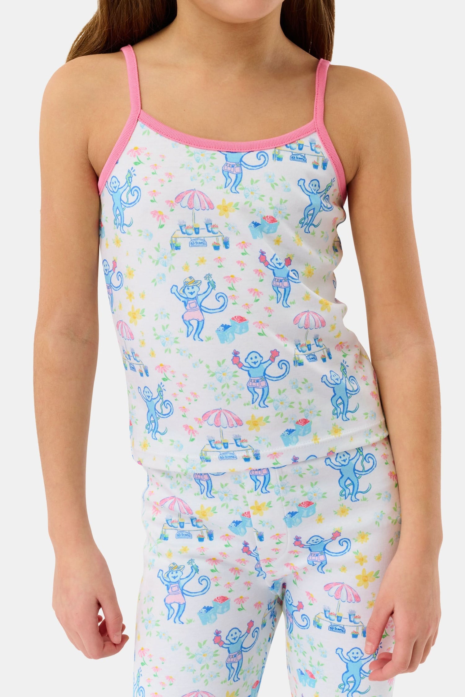 Roller Rabbit Green Kids May Flowers Noa Set