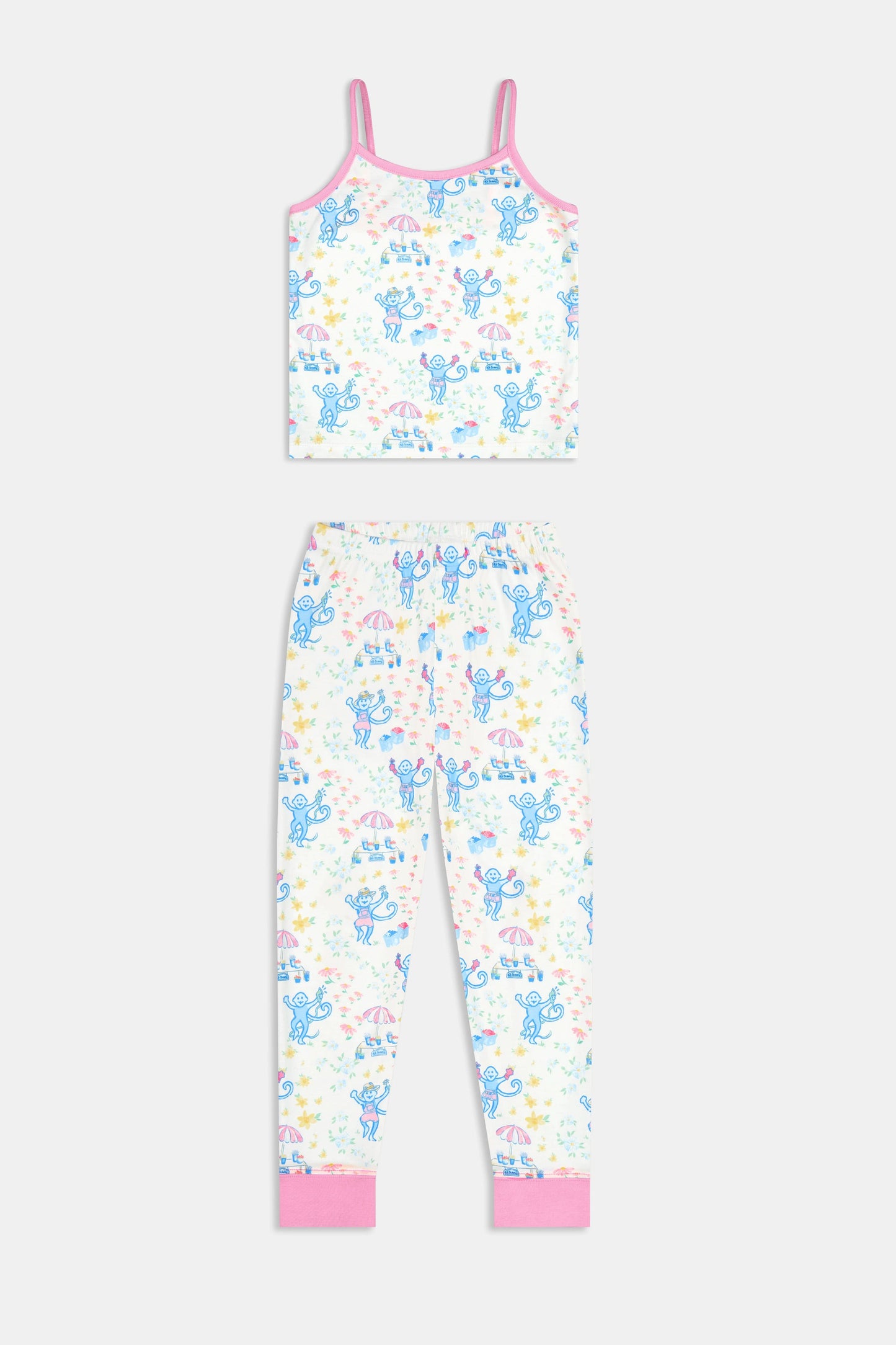 Roller Rabbit Green Kids May Flowers Noa Set