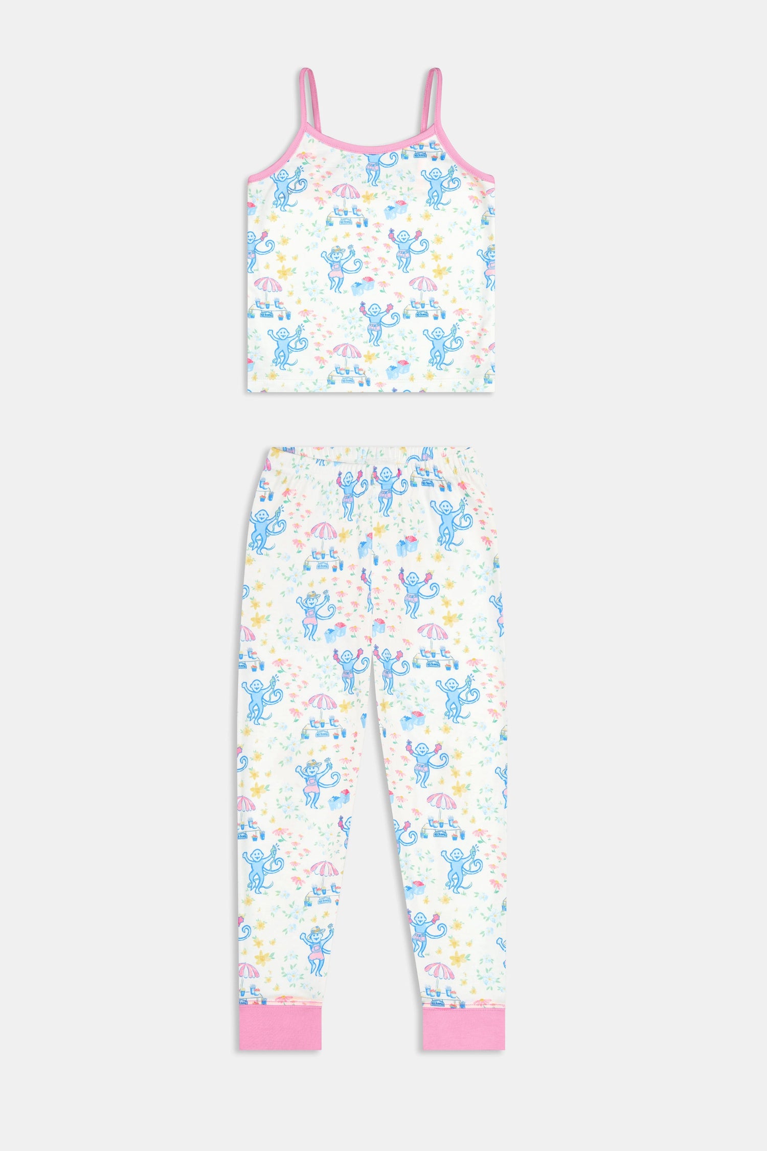 Roller Rabbit Green Kids May Flowers Noa Set