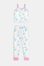 Roller Rabbit Green Kids May Flowers Noa Set