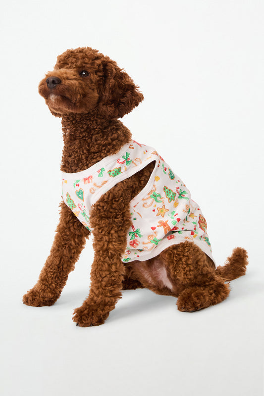 Gingerbread Party Dog Pajamas