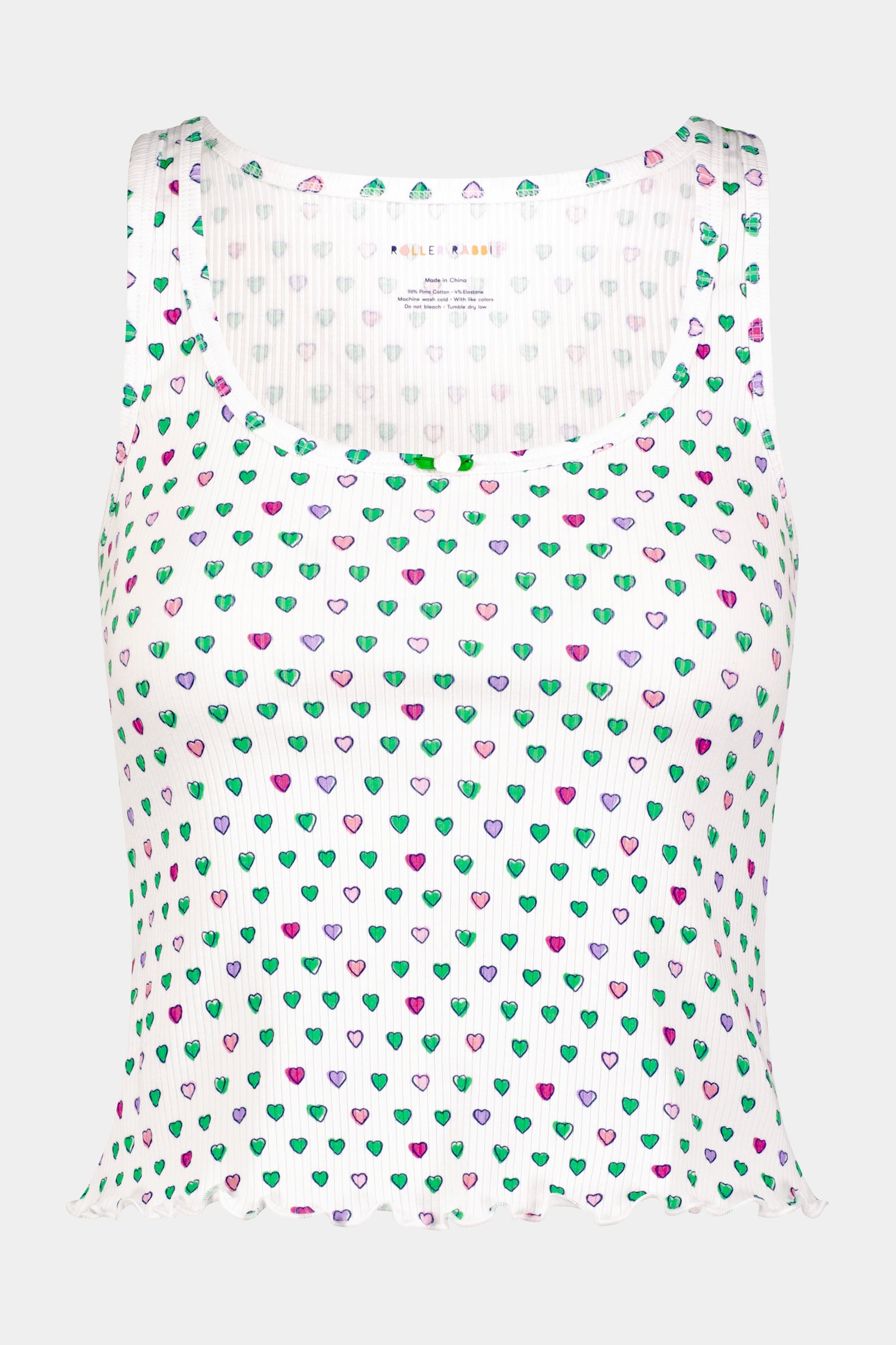 Roller Rabbit Pop Hearts Astor Tank 