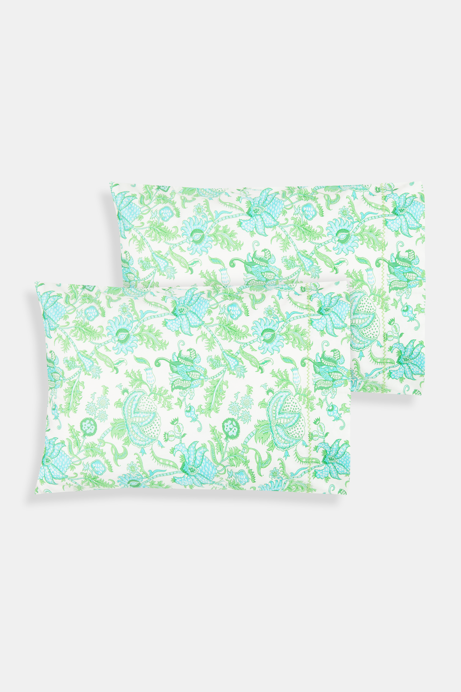 Roller Rabbit Mint Amanda Pillowcase Set