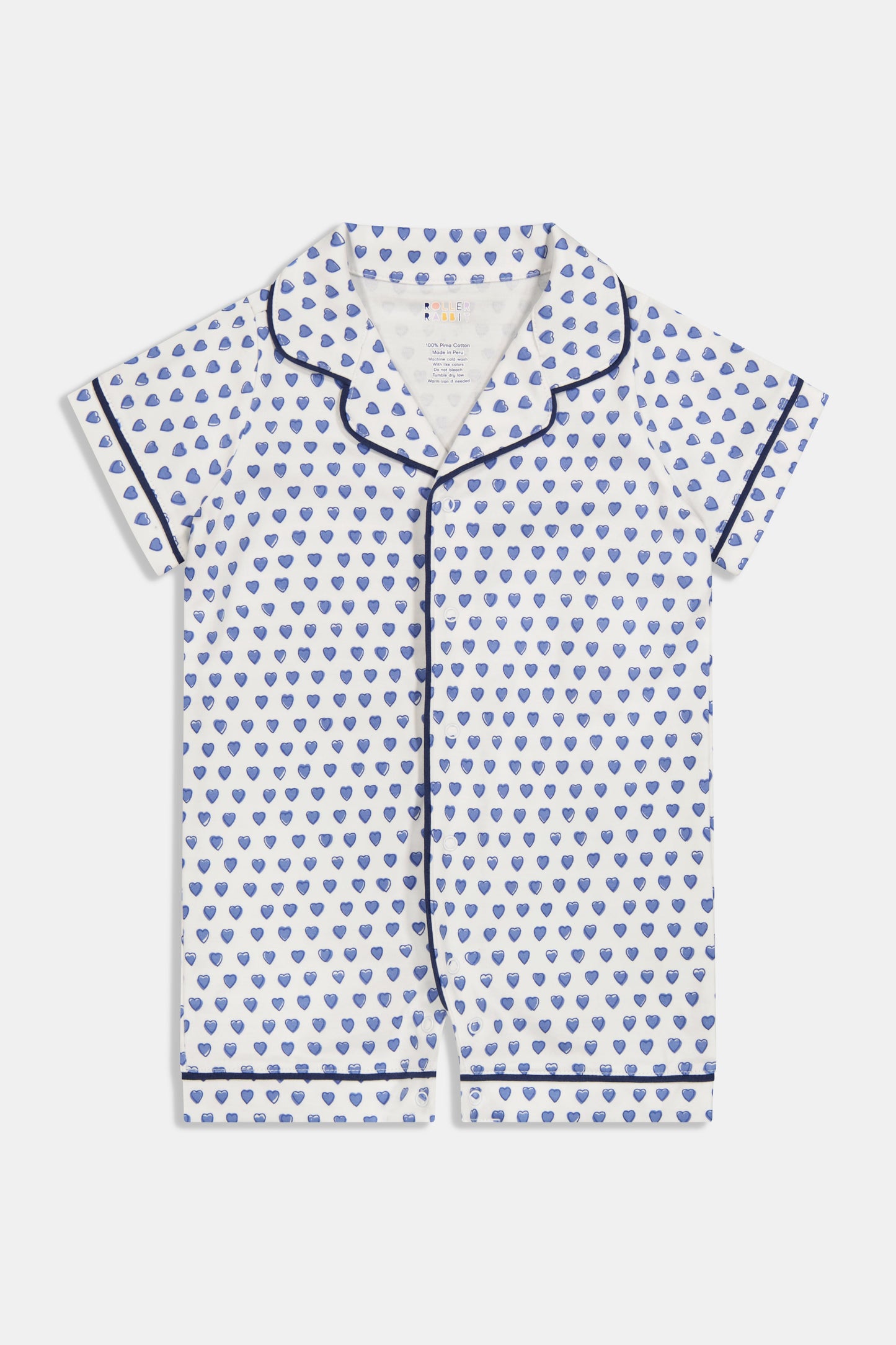 Infant Hearts Polo Onesie