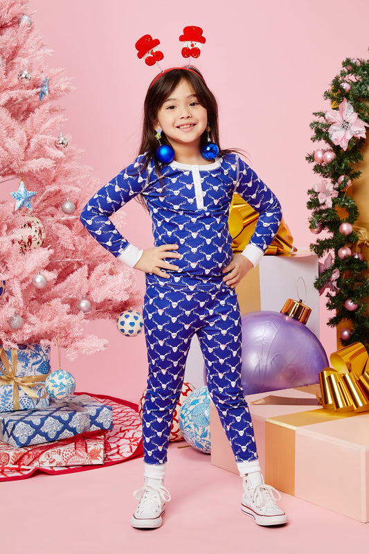 Roller Rabbit Kids Deerest Pajama Set