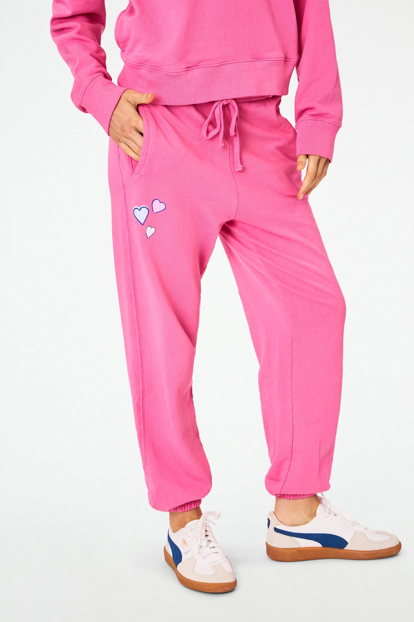 Roller Rabbit Berry Monkey Love Sweatpants