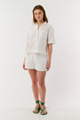 Roller Rabbit White Floral Eyelet Cody Shorts