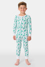 Roller Rabbit Green Kids Gigi Giraffe Pajamas