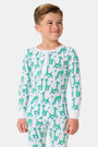 Roller Rabbit Green Kids Gigi Giraffe Pajamas