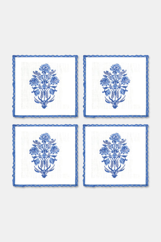 Lily Block Cocktail Napkin Set