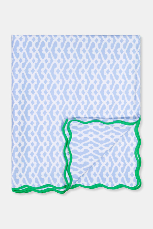 Big Cata Scalloped Tablecloth