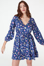 Indra Floral Oaklee Dress