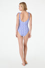 Khailani Ikat/Monkey Delmar Reversible One Piece