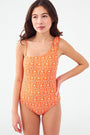 Roller Rabbit Kids Monkey/Pool Party Jacey Reversible One Piece