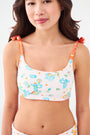 Roller Rabbit Kids Monkey/Pool Party Cora Reversible Bikini 