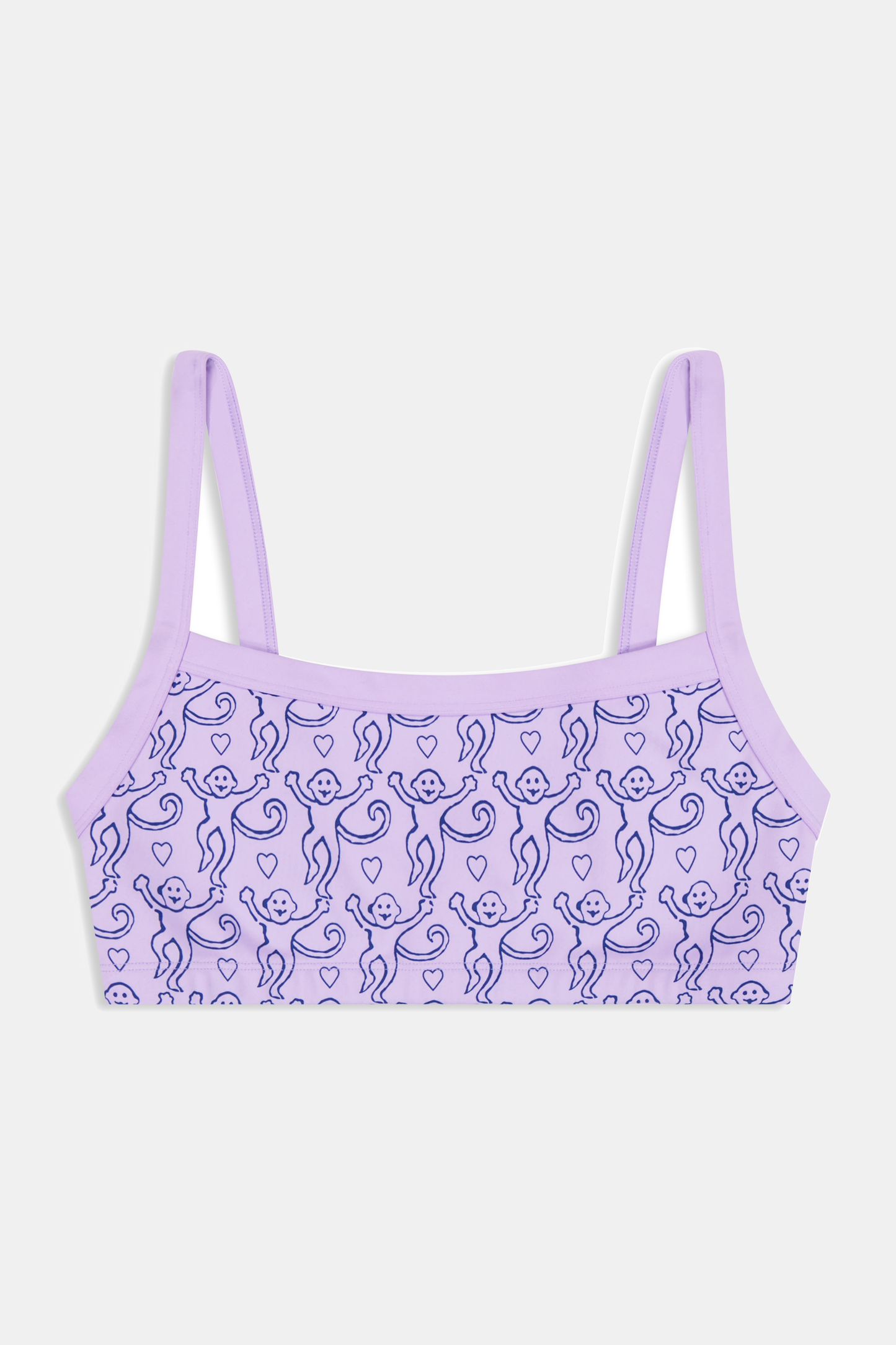 Roller Rabbit Lavender Monkey Keeley Sports Bra