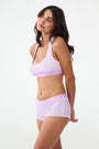 Roller Rabbit Lovely Stripe Crosby Boyshort Lavender 
