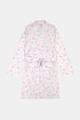 Roller Rabbit Pink Sugar Candy Heart Stripe Blake Robe
