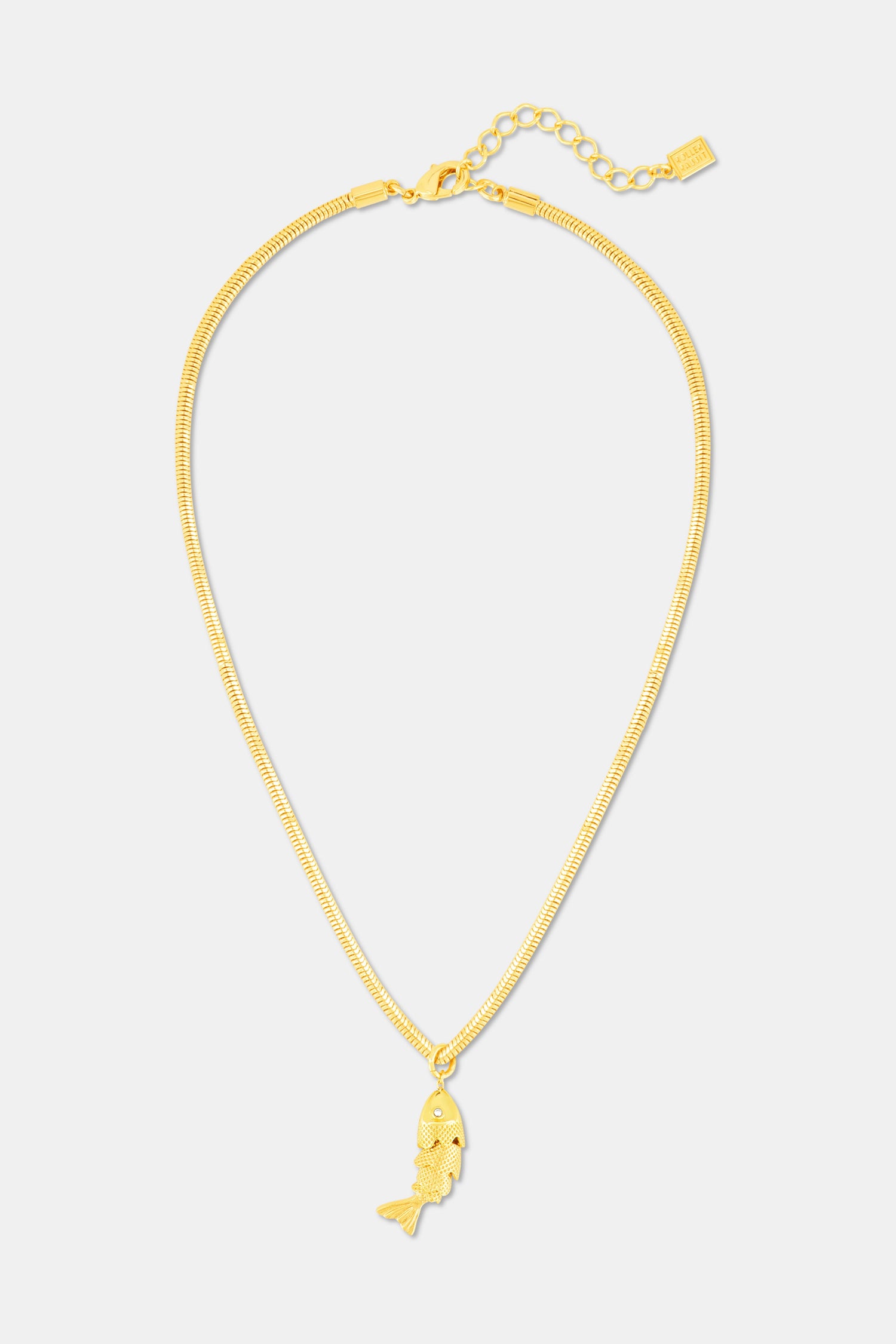 Roller Rabbit Gold SARDINE NECKLACE