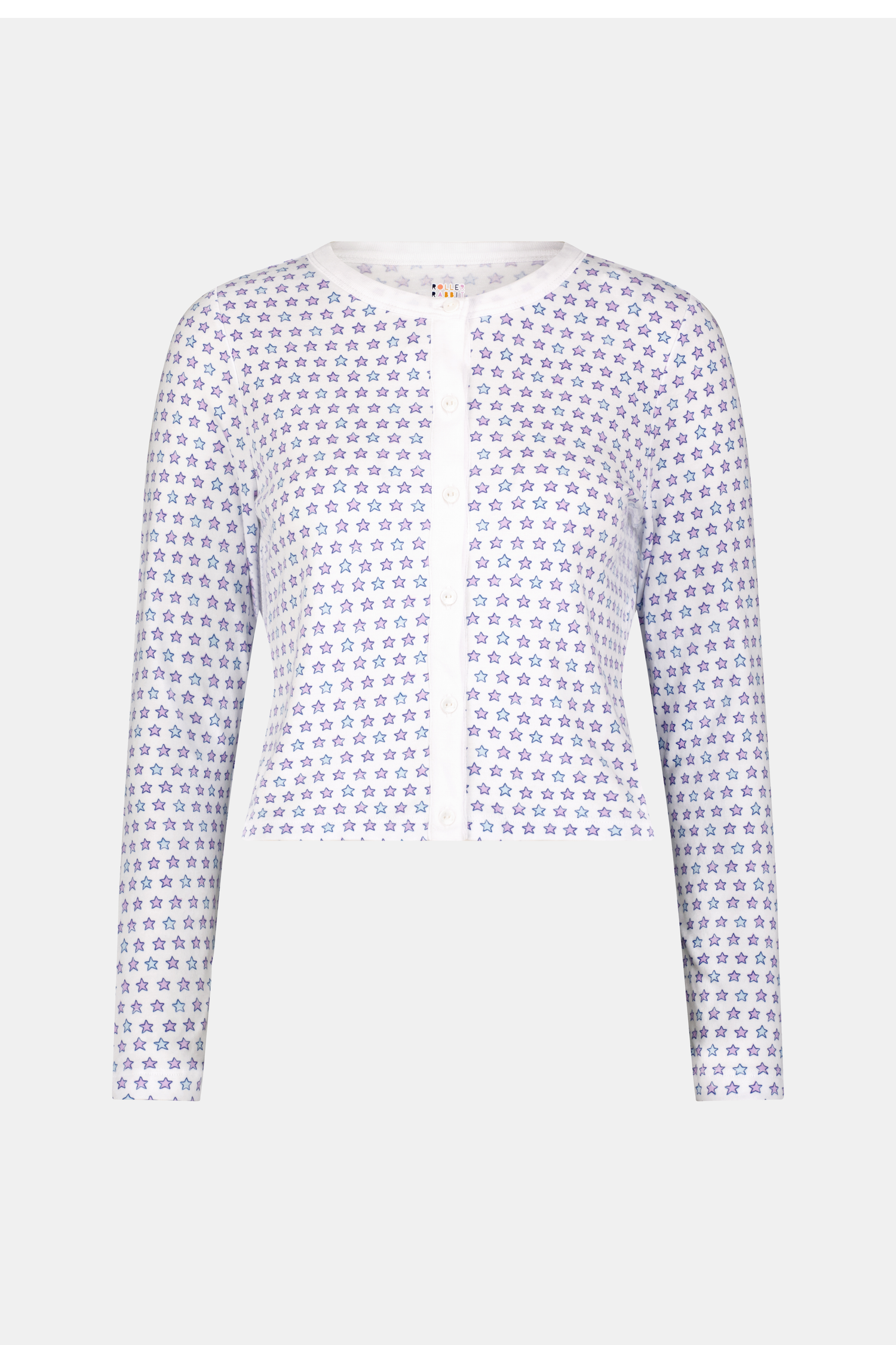 Roller Rabbit Lavender Pop Stars Nessa Cardigan