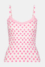 Ditsy Daisy Pointelle Carmine Cami