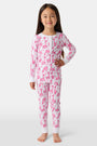 Roller Rabbit Pink Kids Gigi Giraffe Pajamas