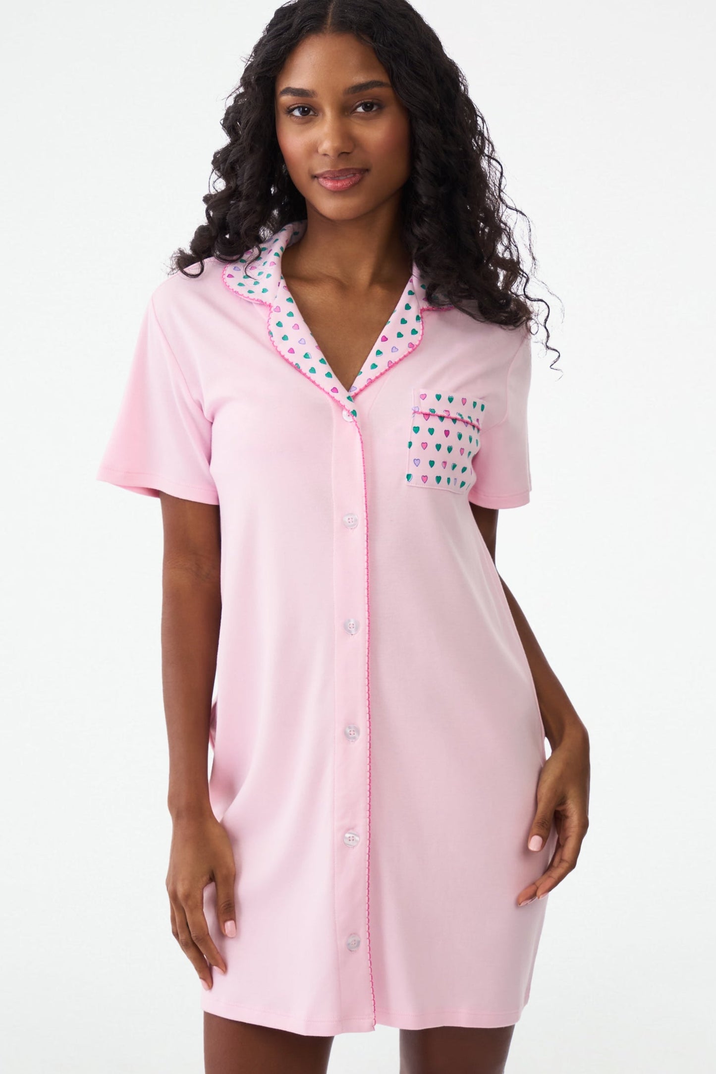 Roller Rabbit Pop Hearts Cleo Nightshirt 