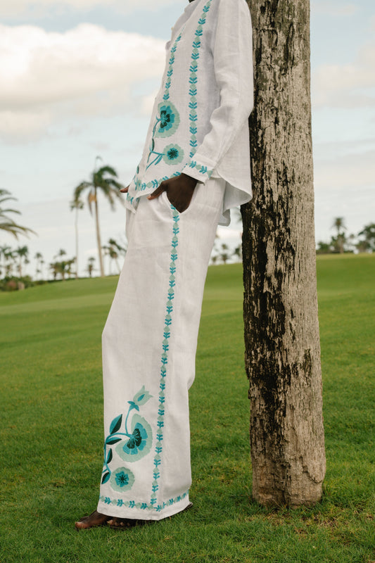 Avallon Embroidery Kaylee Pant