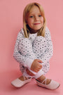 Kids Quilted Hearts Pajamas