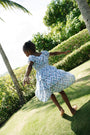 Roller Rabbit Blue Kids Liana Alana Dress