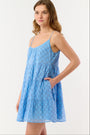 Roller Rabbit Blue Ruban Beckett Dress