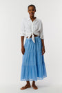 Roller Rabbit Blue Ruban Carlisa Skirt