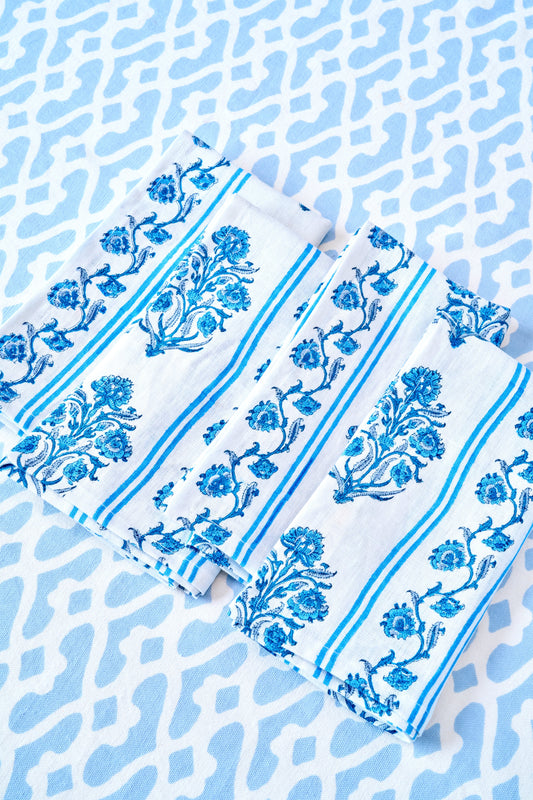 Roller Rabbit Lily Stripe Napkin Set