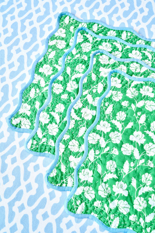 Roller Rabbit Cardoon Vine Placemat Set