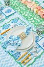 Roller Rabbit Lily Stripe Scalloped Placement Set