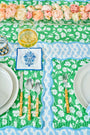 Roller Rabbit Big Cata Scalloped Tablecloth