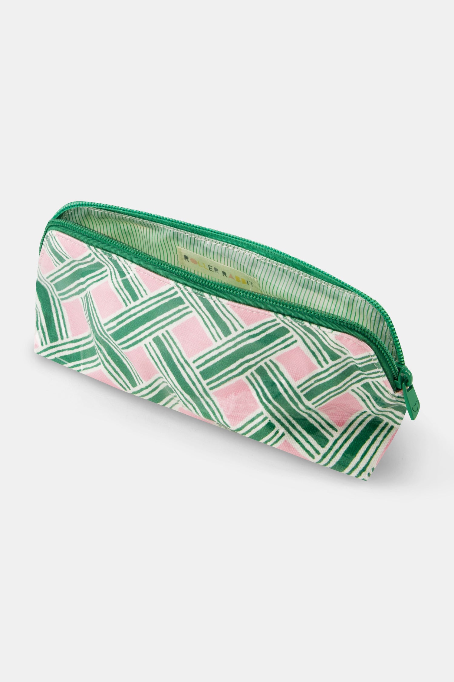 Roller Rabbit Pink Liana Makeup Bag