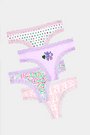 Roller Rabbit Mixed Icon Thong 4 Pack