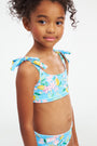 Kids Lemon Blossom/Tuiles Cora Reversible Bikini