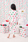 Kids Big Holiday Hearts Pajamas
