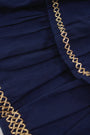 Roller Rabbit Metallic Cross Stitch Siggy Skirt