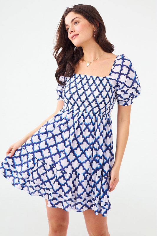 Roller Rabbit Jena Ren Dress Blue 