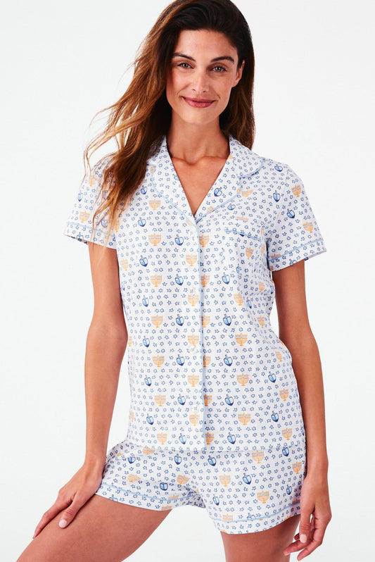Festival Of Lights Polo Pajamas