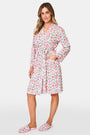 Roller Rabbit TIS THE SEASON TRIXIE ROBE- Pink