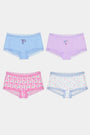 Icon Boyshort 4 Pack
