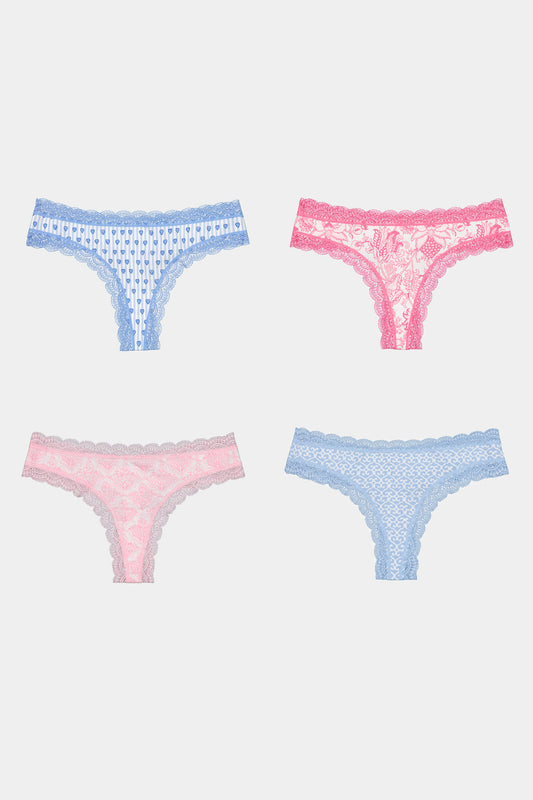 Classic Core Thong 4 Pack