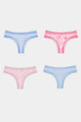 Classic Core Thong 4 Pack