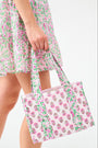 Roller Rabbit Daisy Paisley Mini Quilted Tote
